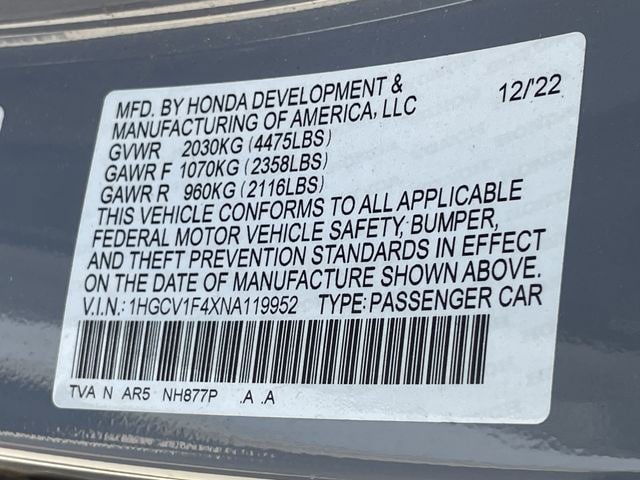 Used 2022 Honda Accord Sport Special Edition image 28