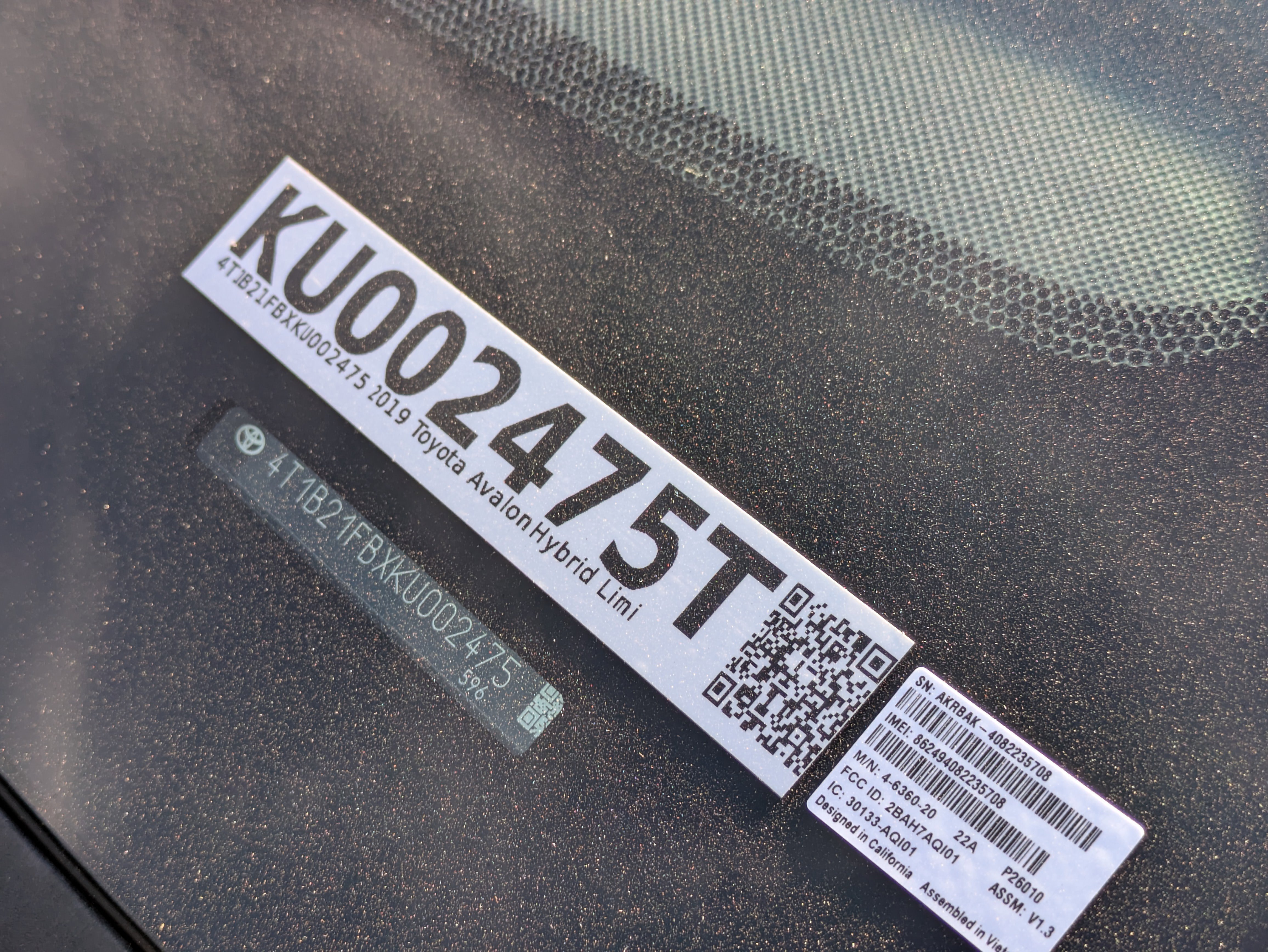 Used 2019 Toyota Avalon Limited w/ Advanced Safety Package image 30