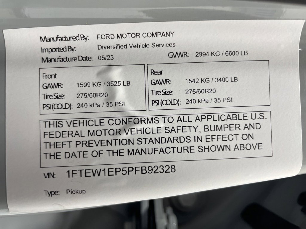 Used 2023 Ford F150 Lariat w/ Equipment Group 502A High image 31