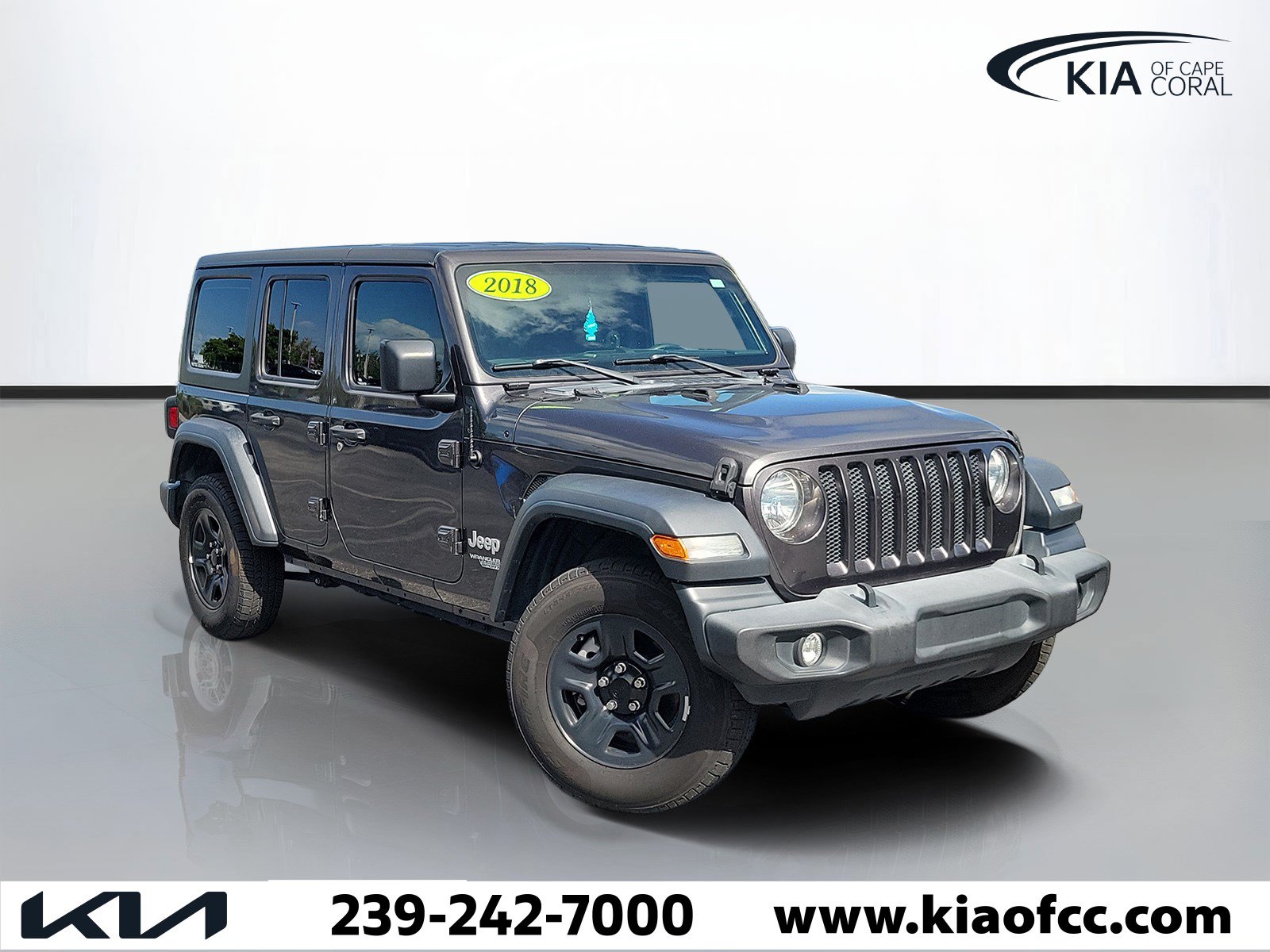 Used 2018 Jeep Wrangler Unlimited Sport