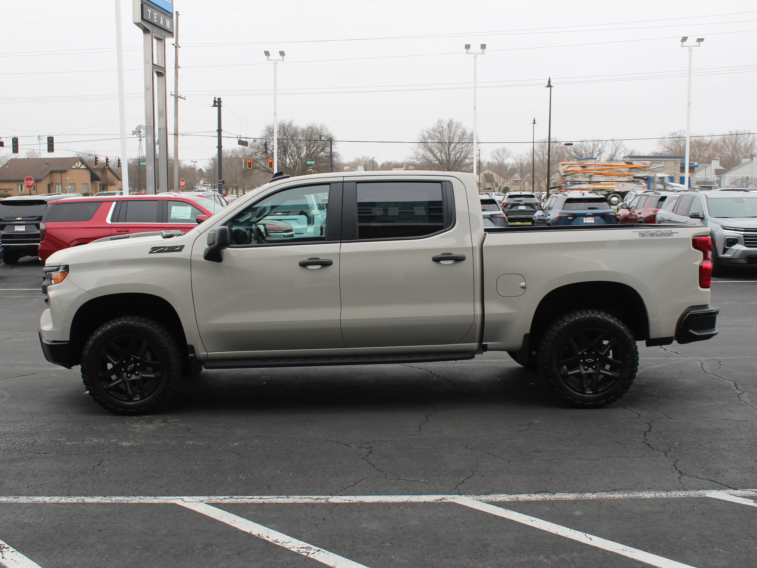 New 2026 Chevrolet Silverado 1500 Custom Trail Boss w/ Dark Appearance Package image 6