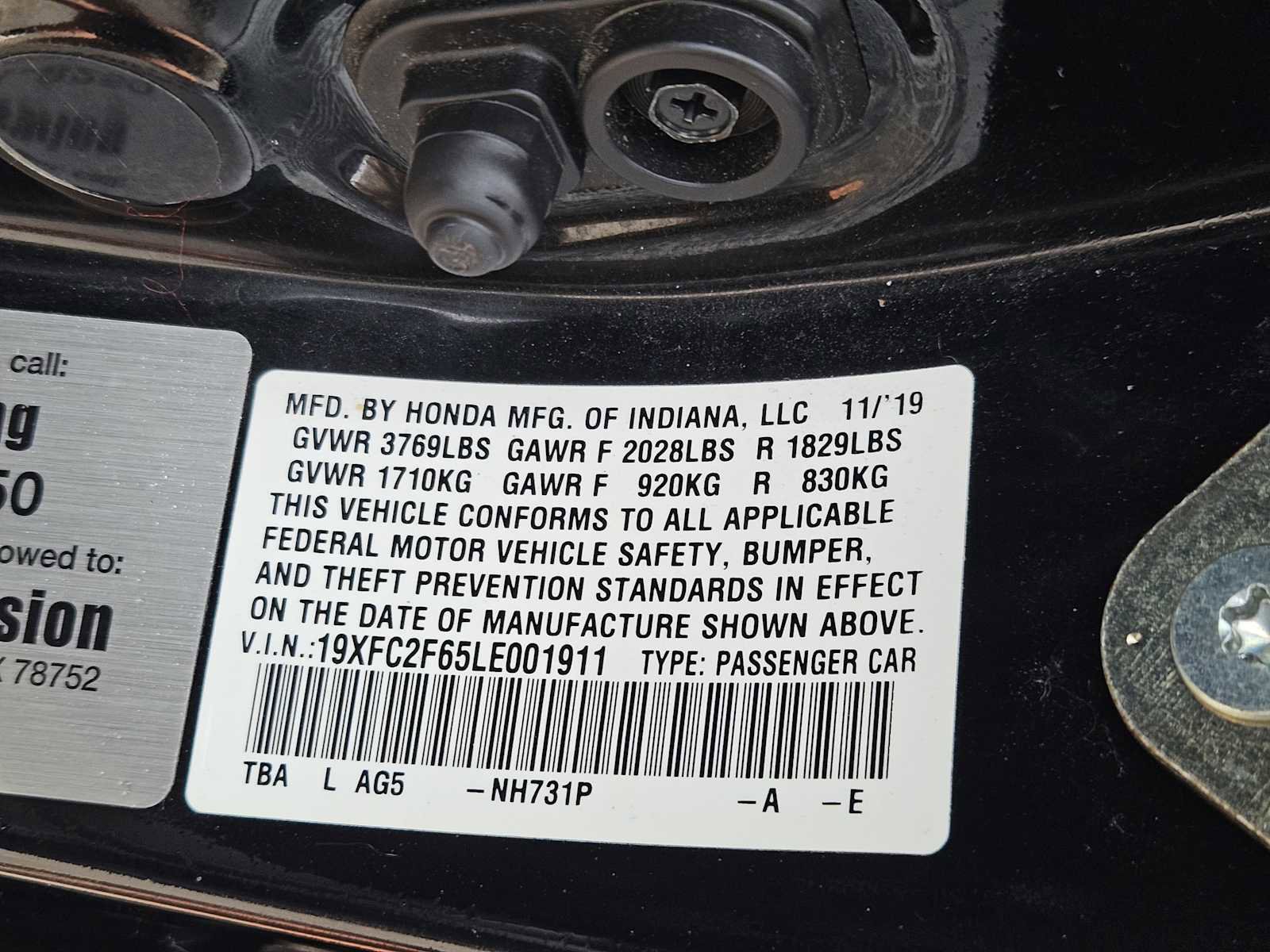 Used 2020 Honda Civic LX image 29