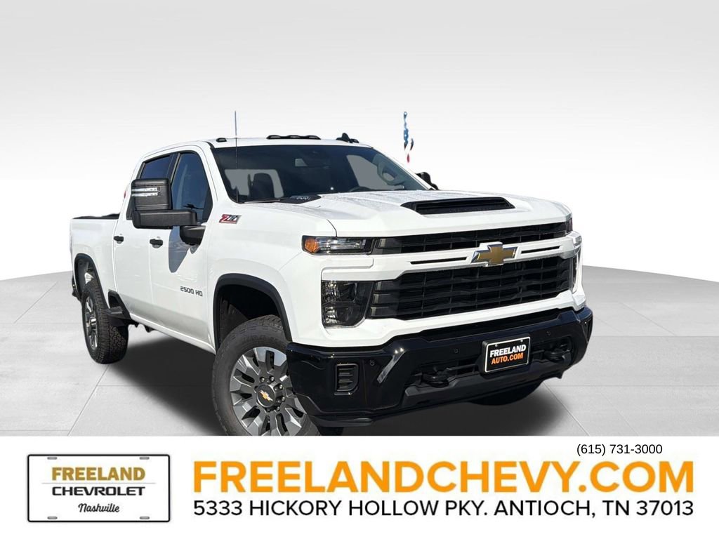 New 2026 Chevrolet Silverado 2500 Custom w/ Custom Value Package image 1