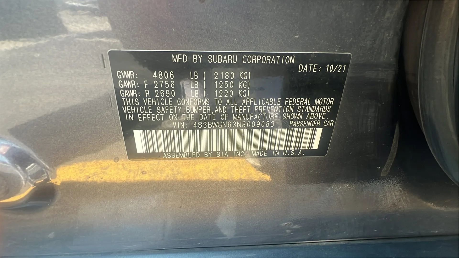 Used 2022 Subaru Legacy Limited XT w/ Popular Package #3 image 32