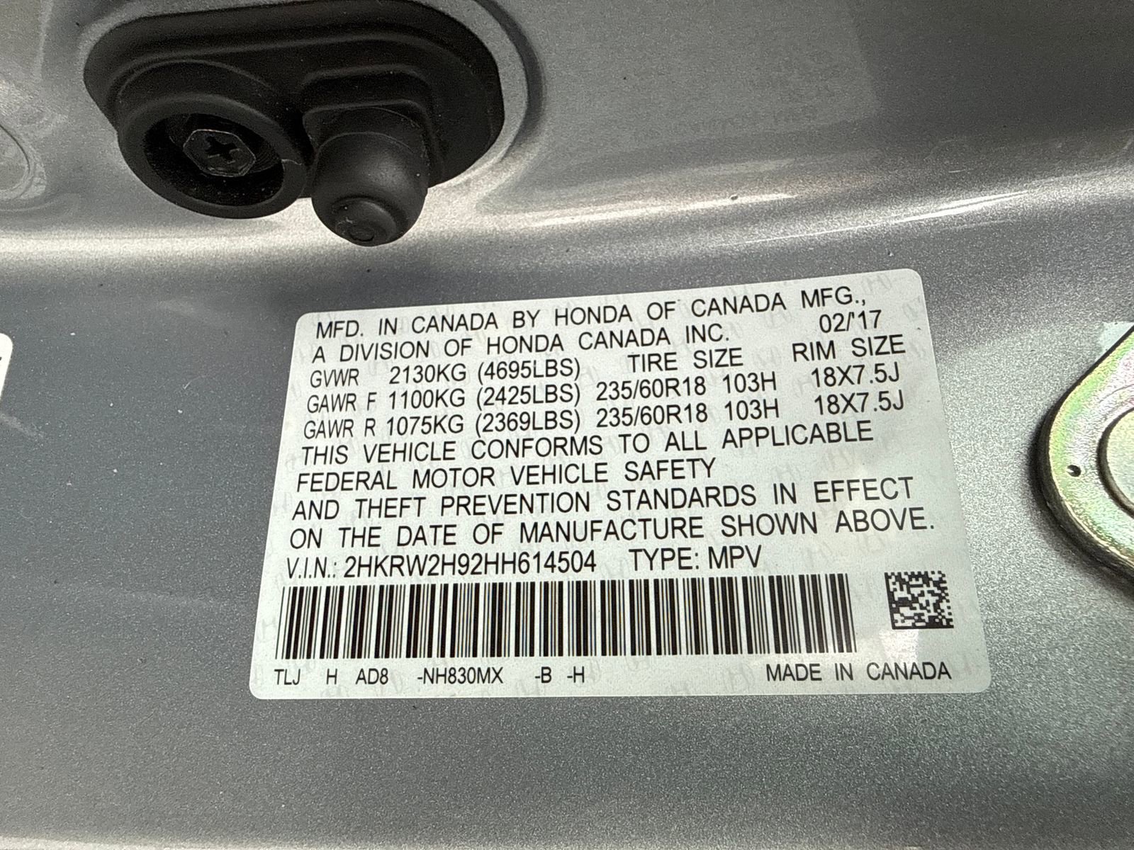 Used 2017 Honda CR-V Touring image 54