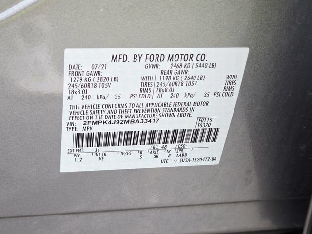 Used 2021 Ford Edge SEL w/ Convenience Package AWD/4WD image 35
