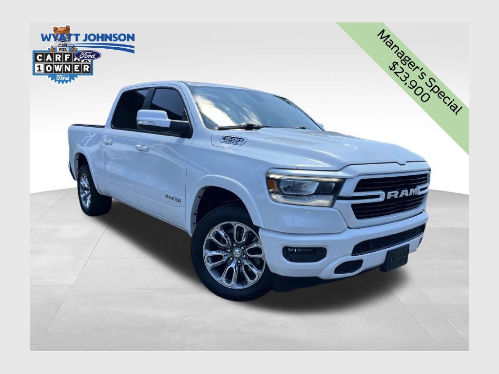 Used 2019 RAM 1500 Laramie w/ Sport Appearance Package AWD/4WD 360° Tour