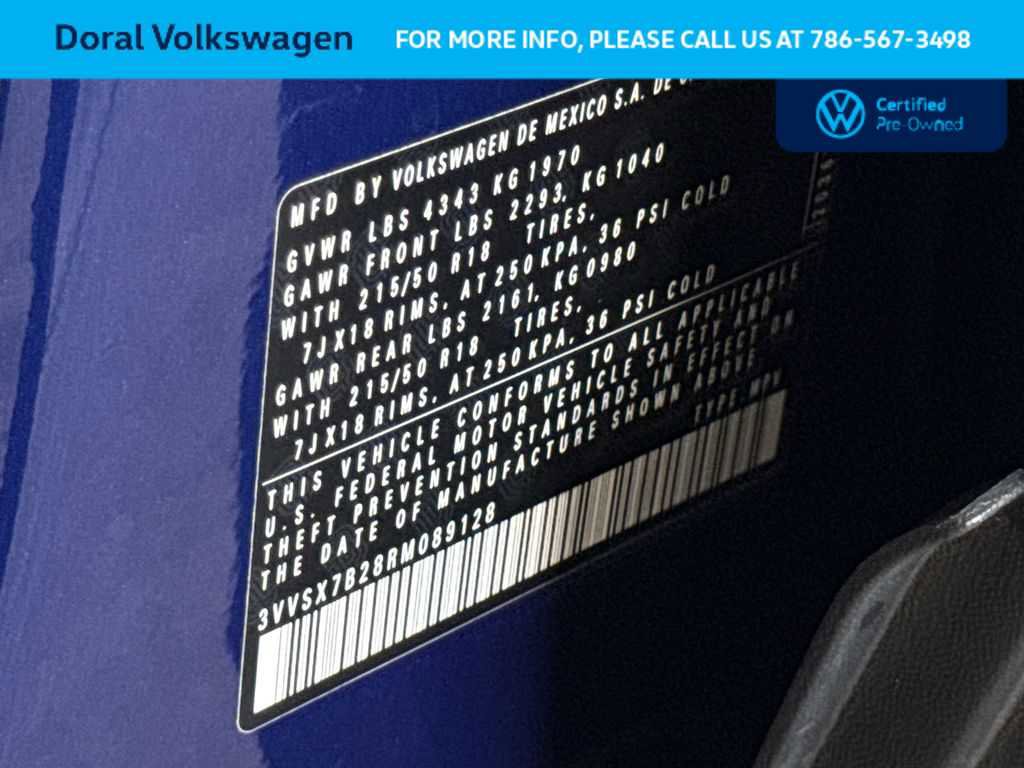 Used 2024 Volkswagen Taos SE FWD image 29