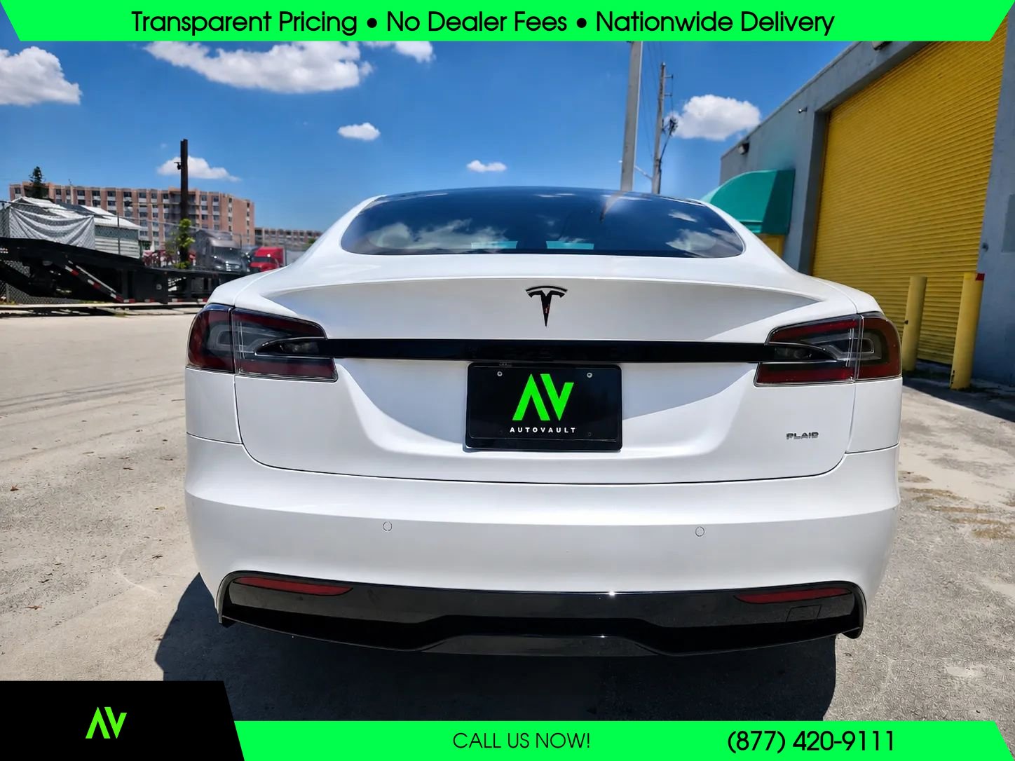 Used 2021 Tesla Model S Plaid AWD/4WD image 4