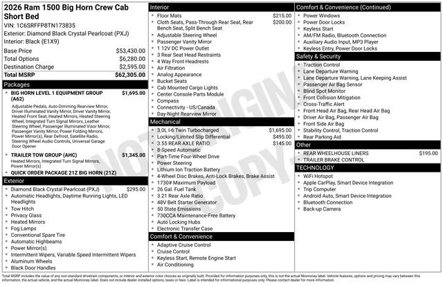 New 2026 RAM 1500 Big Horn image 26