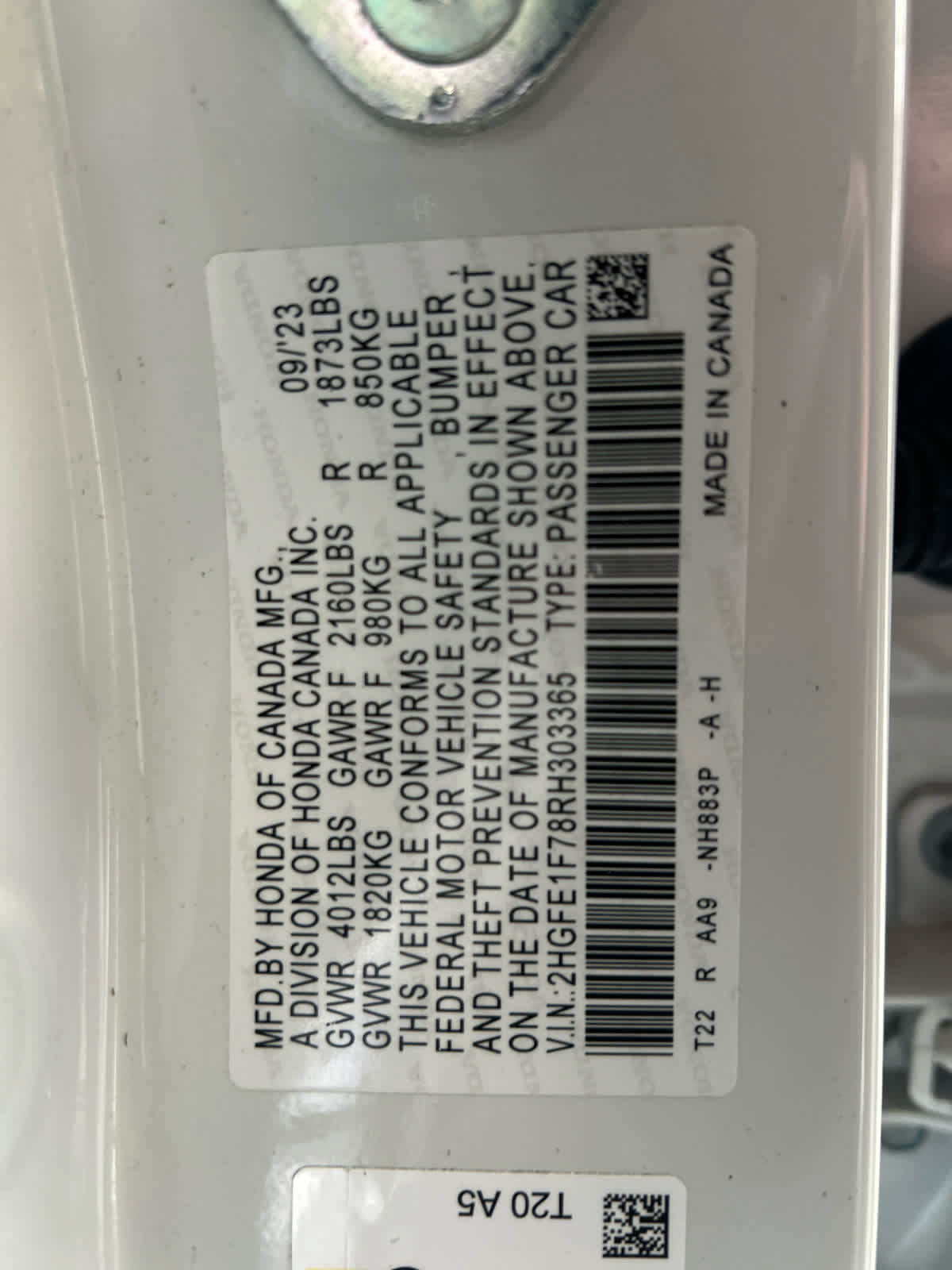 Used 2024 Honda Civic EX image 19