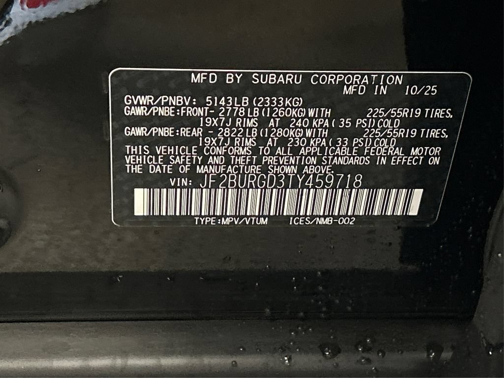 New 2026 Subaru Outback Limited XT AWD/4WD image 17