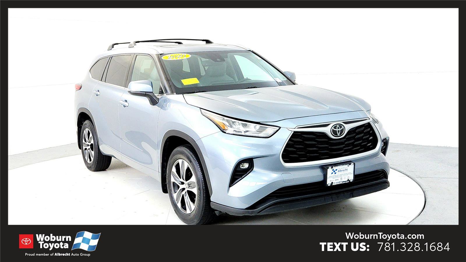 Certified 2020 Toyota Highlander XLE image 1