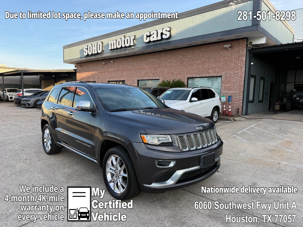 Used 2016 Jeep Grand Cherokee Summit