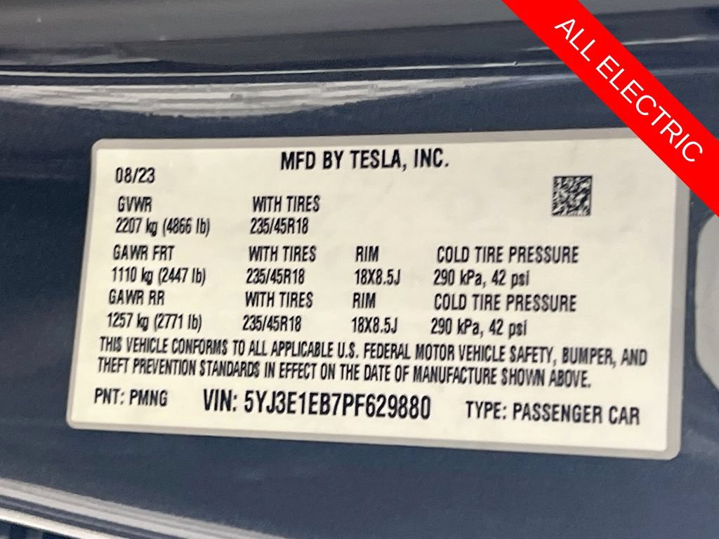 Used 2023 Tesla Model 3 Long Range AWD/4WD image 33