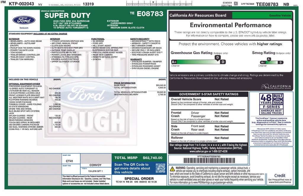 New 2026 Ford F250 XLT AWD/4WD image 4
