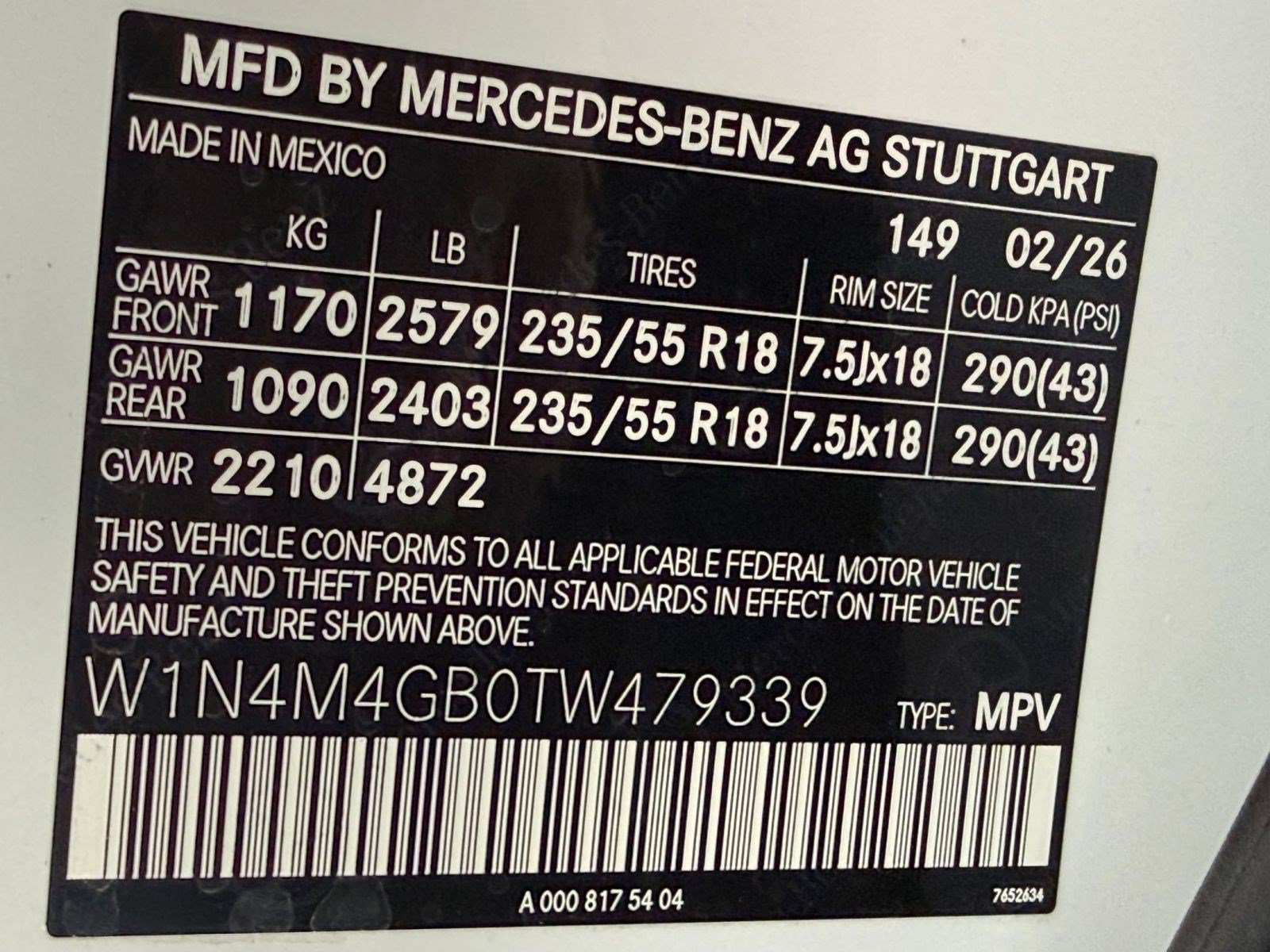 New 2026 Mercedes-Benz GLB 250 image 24