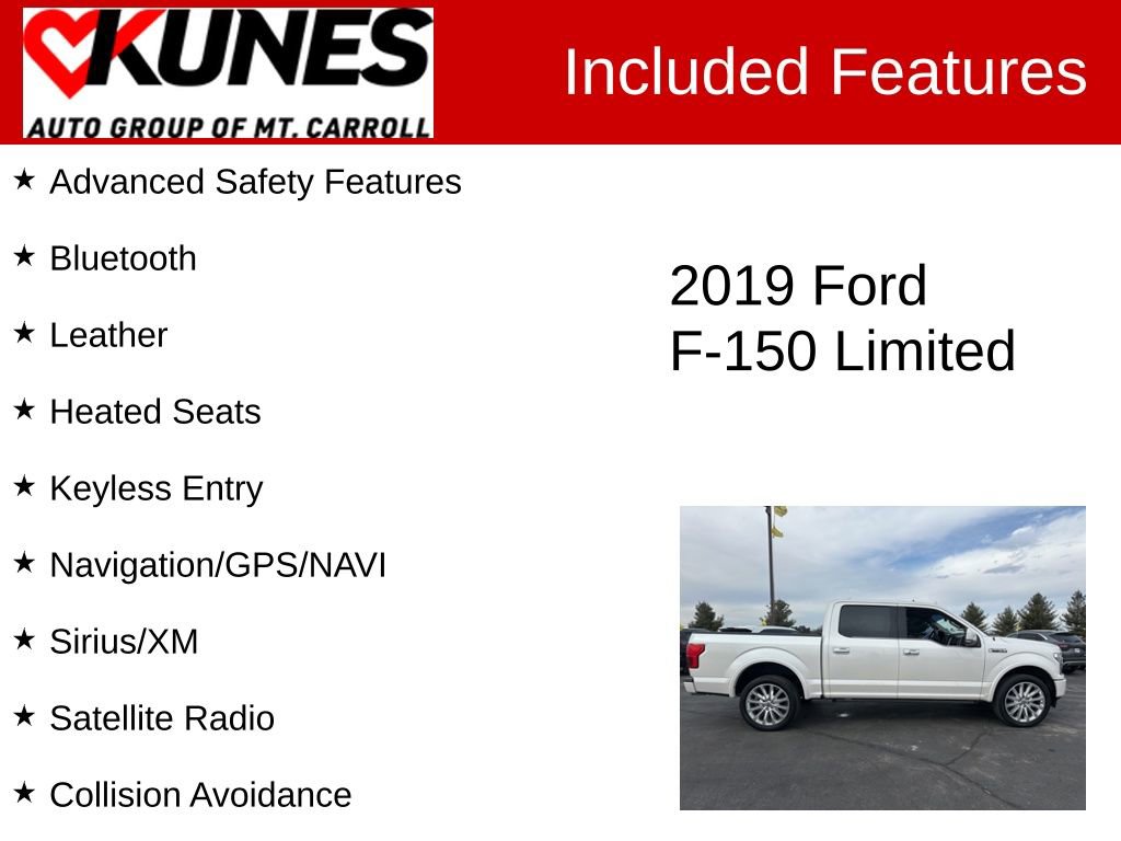 Used 2019 Ford F150 Limited image 3