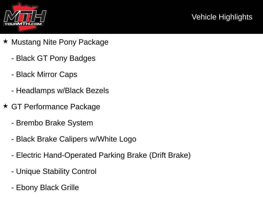 Used 2025 Ford Mustang GT Premium w/ GT Performance Package image 10