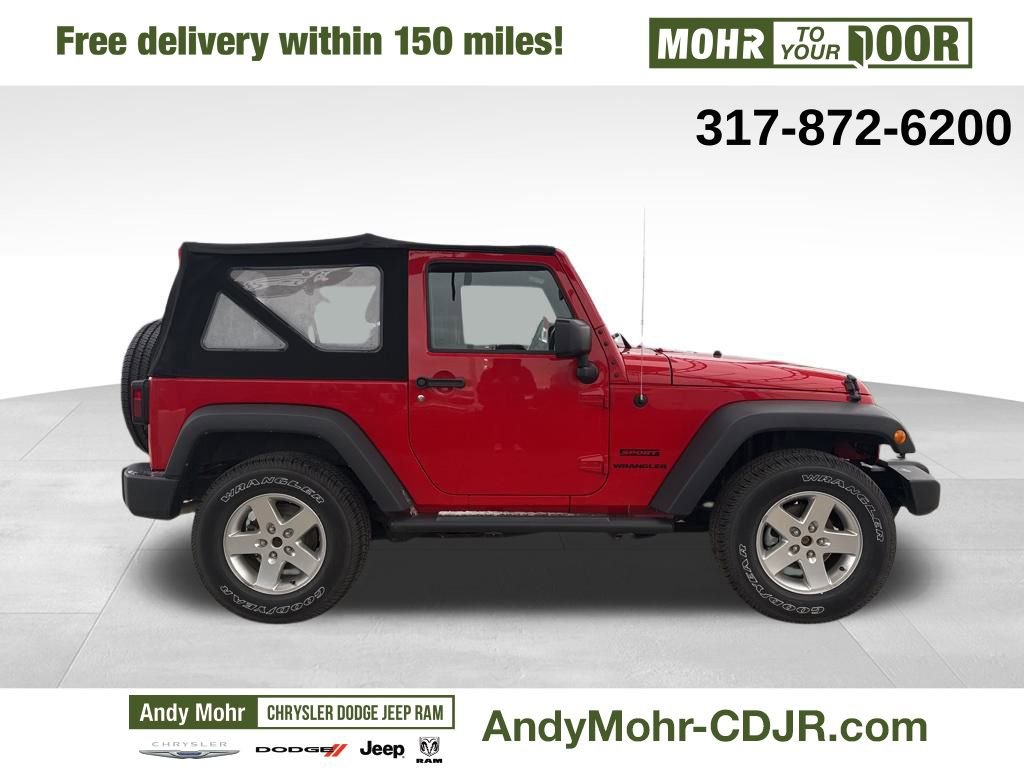 Used 2014 Jeep Wrangler Sport w/ Quick Order Package 24S image 8