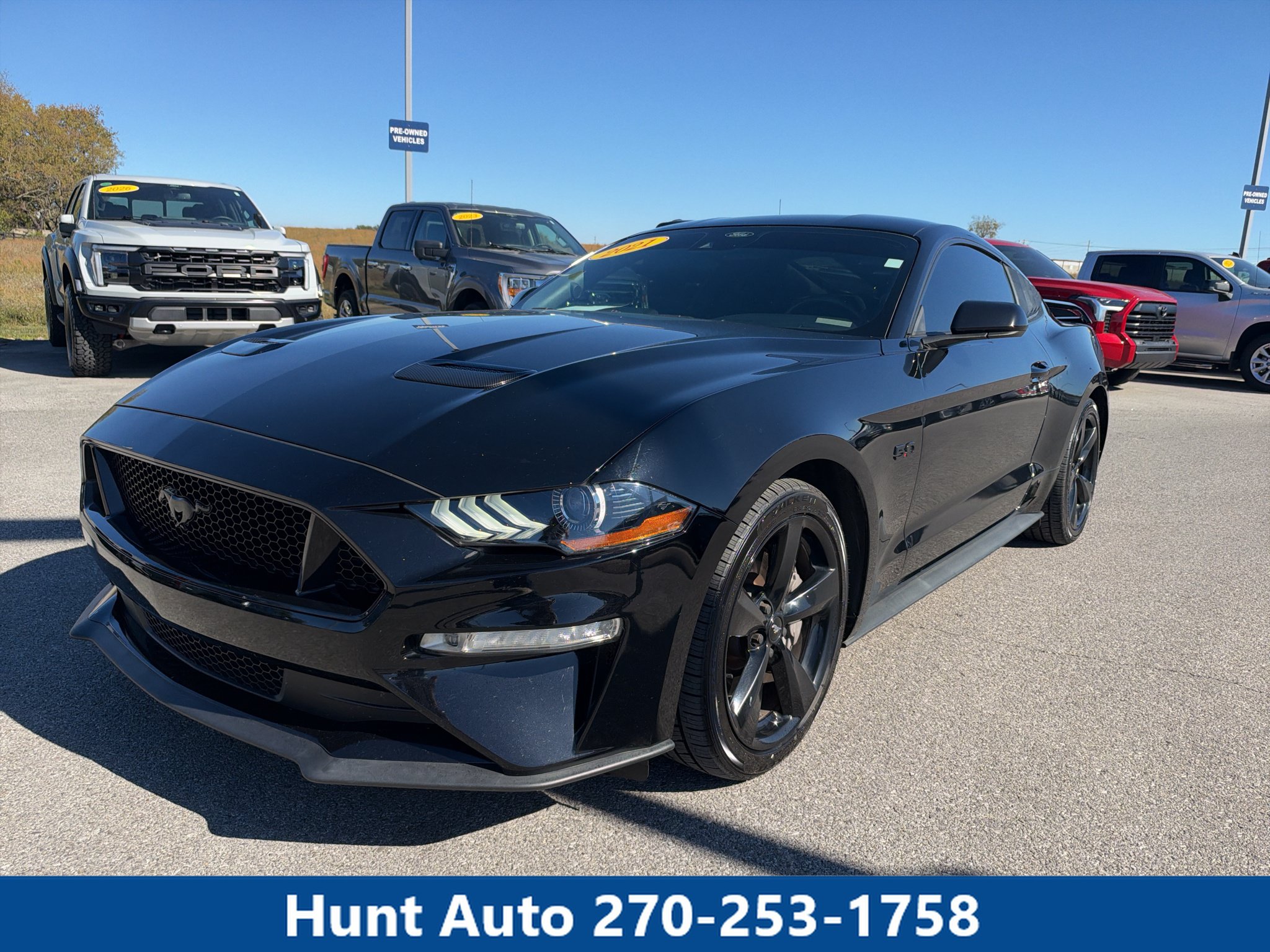 Used 2021 Ford Mustang GT w/ Equipment Group 301A RWD image 1