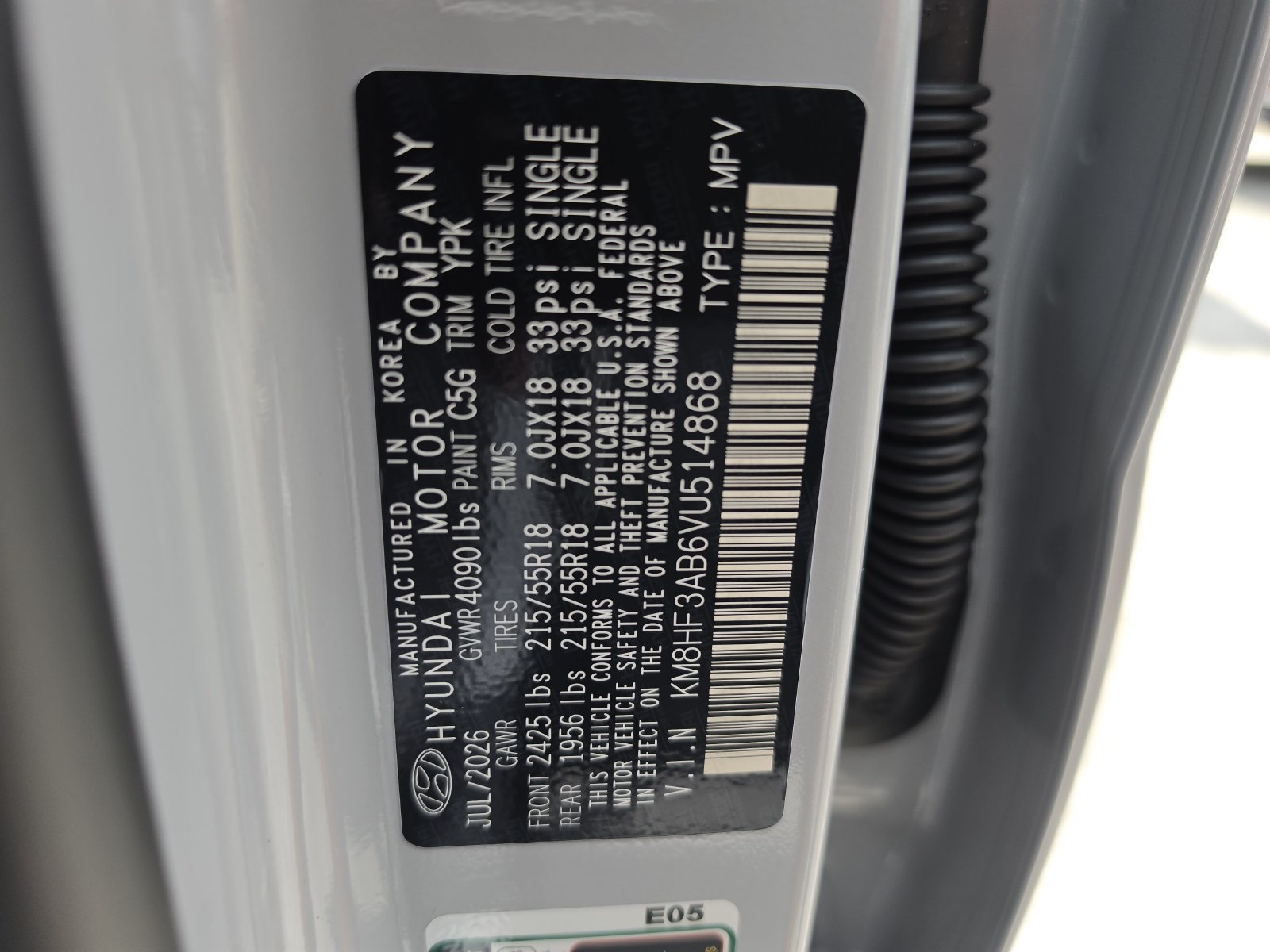 New 2027 Hyundai Kona SEL Sport FWD image 33