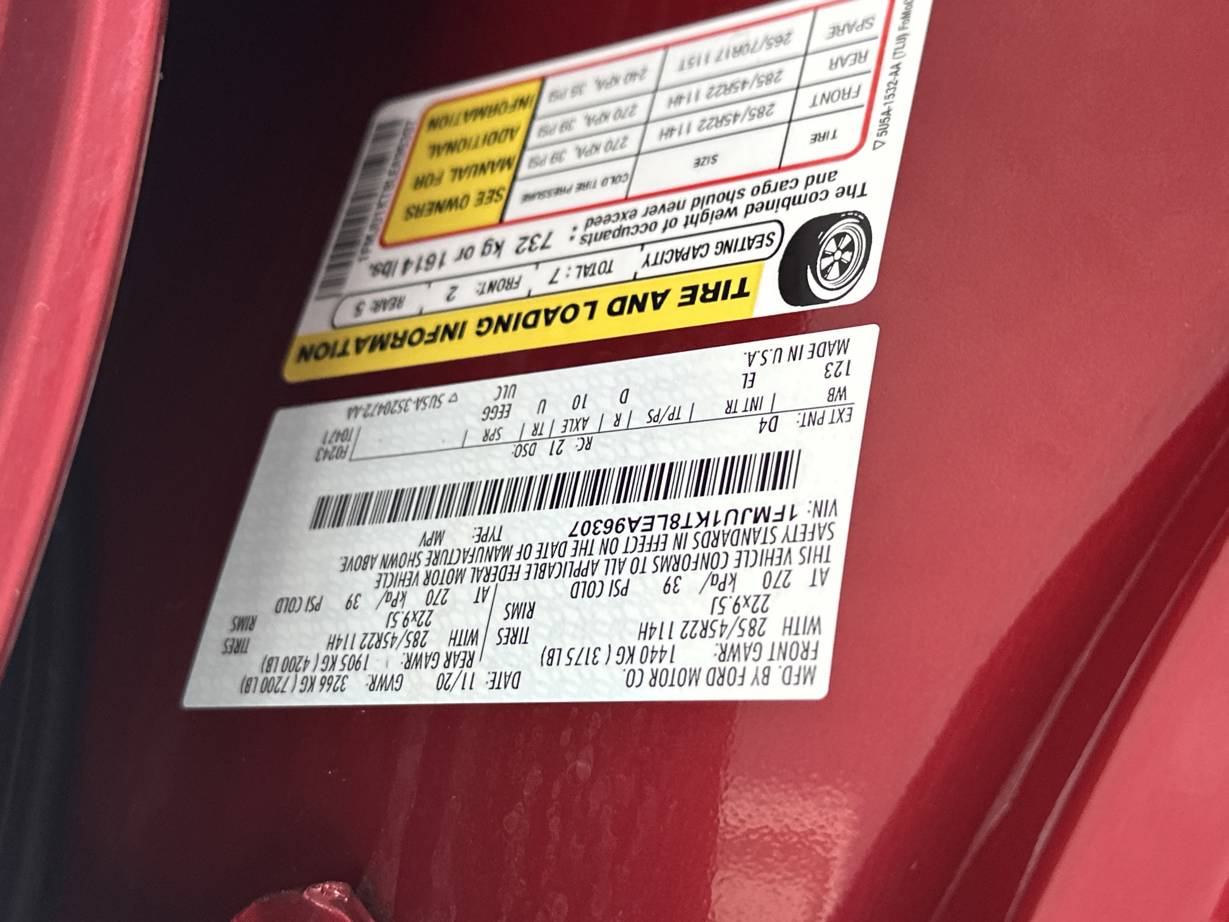 Used 2020 Ford Expedition Limited w/ Equipment Group 302A image 37