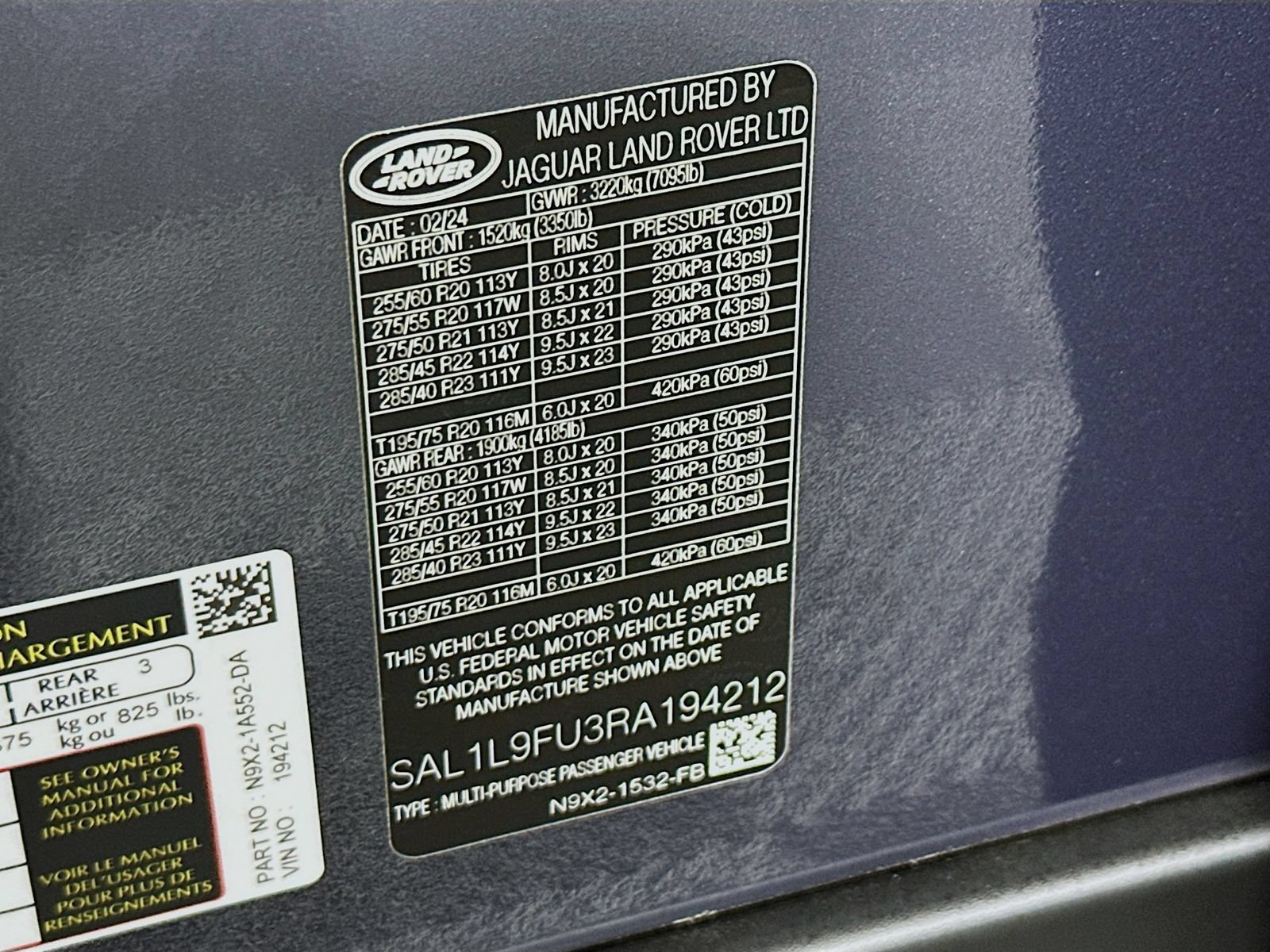 Used 2024 Land Rover Range Rover Sport Dynamic SE AWD/4WD image 34