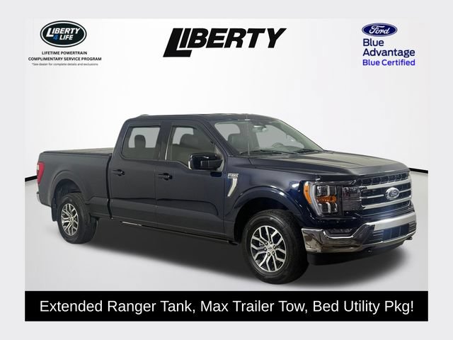Certified 2022 Ford F150 Lariat w/ Max Trailer Tow Package AWD/4WD 360° Tour