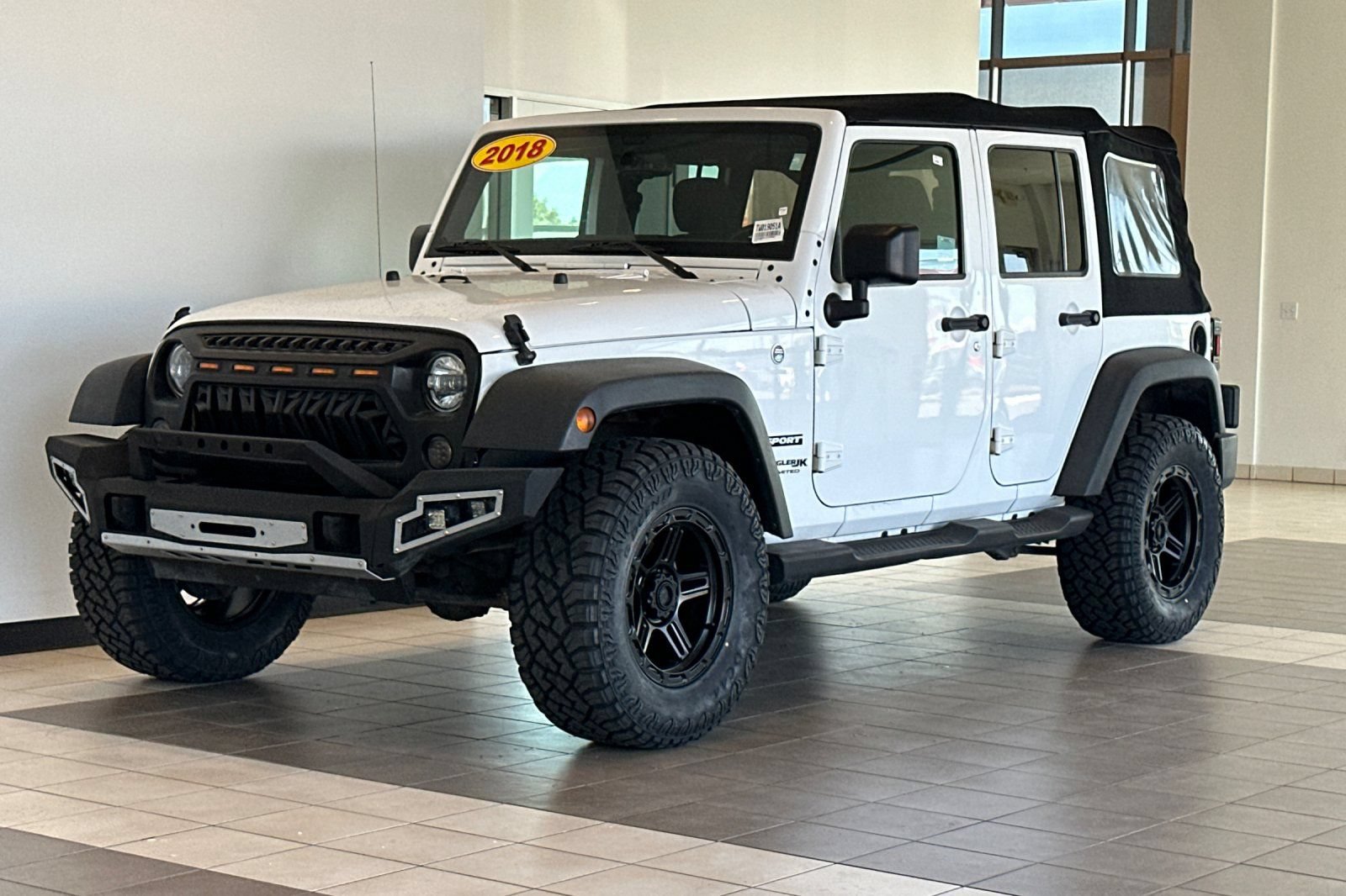 Used 2018 Jeep Wrangler Unlimited Sport S AWD/4WD image 8