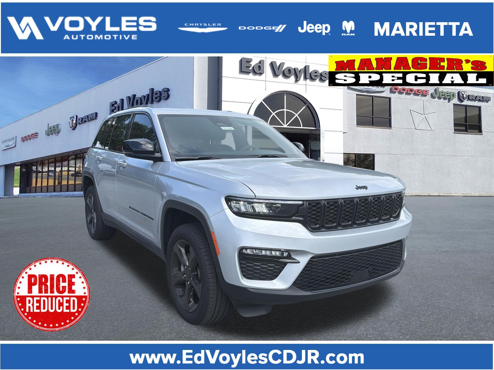 New 2025 Jeep Grand Cherokee Limited w/ Black Appearance Package