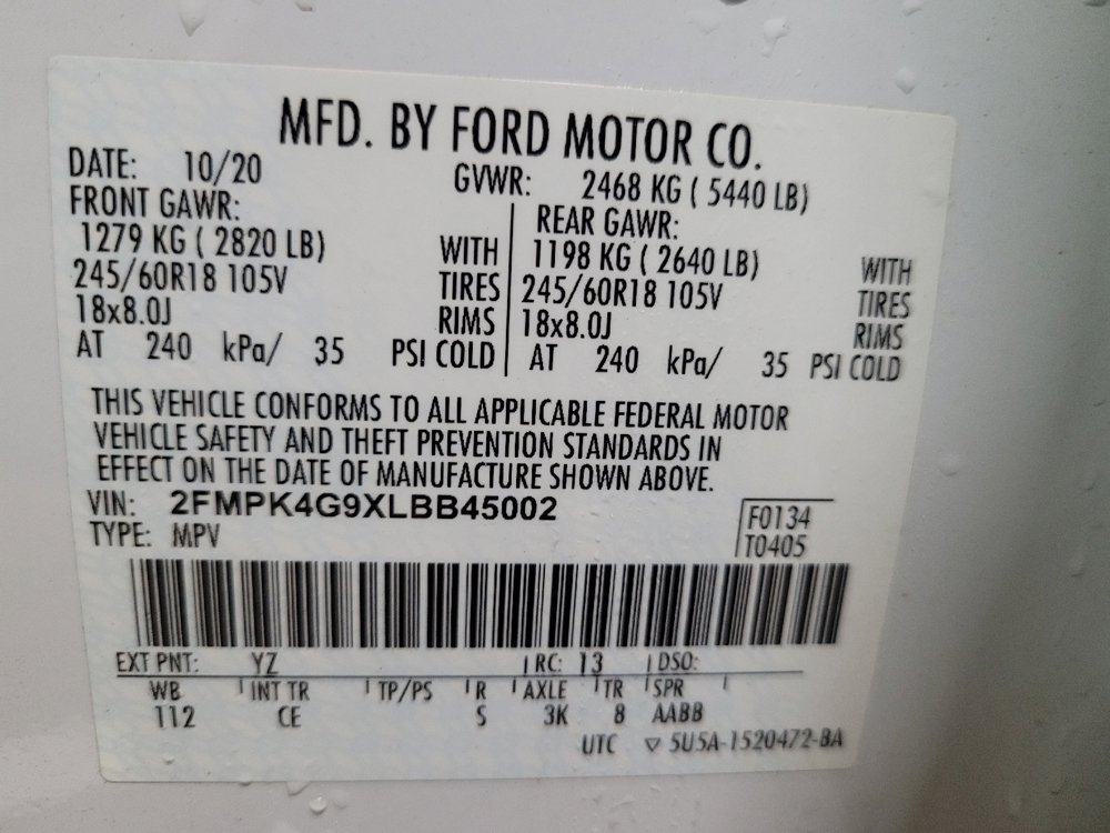 Used 2020 Ford Edge SE AWD/4WD image 33