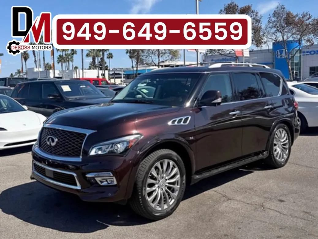 Used 2016 INFINITI QX80 2WD w/ 22" Wheel Package