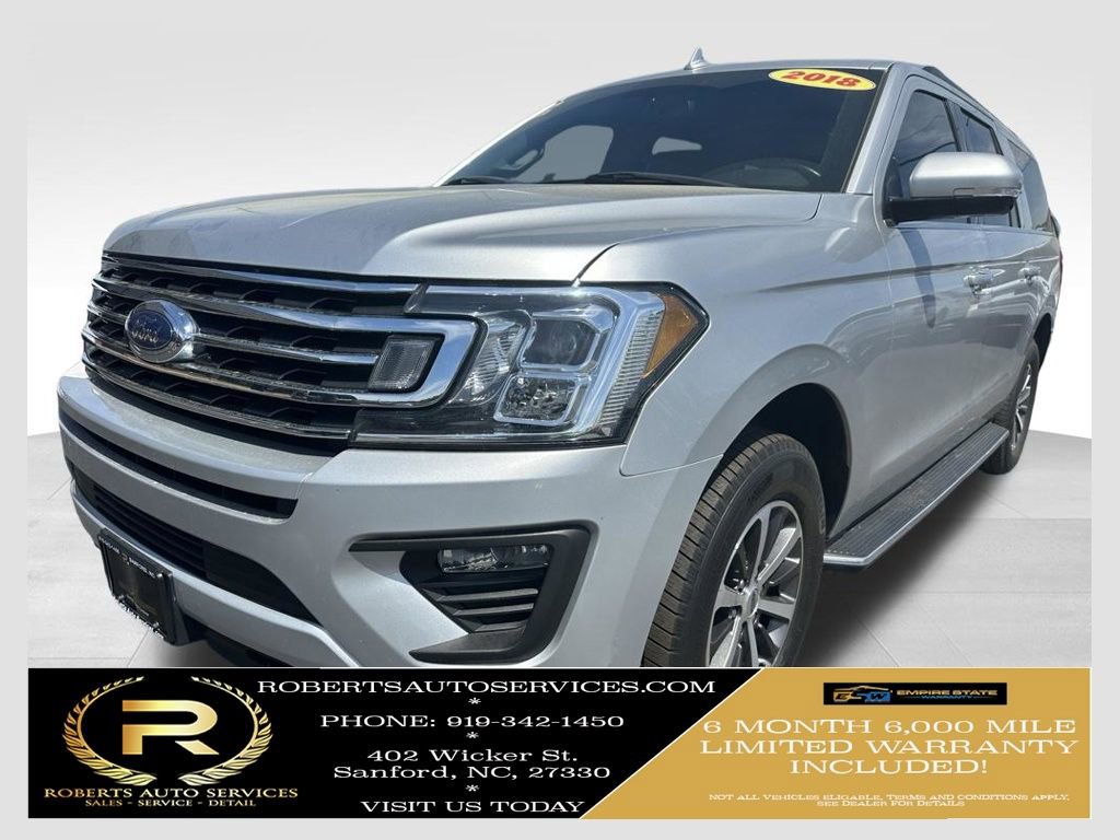 Used 2018 Ford Expedition Max XLT w/ Equipment Group 202A AWD/4WD image 1