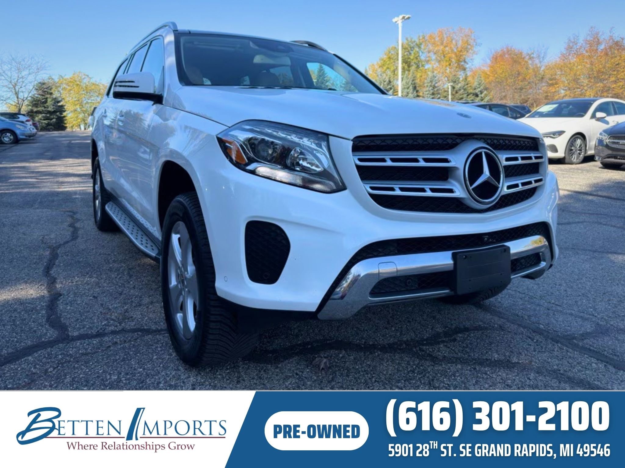 Certified 2019 Mercedes-Benz GLS 450 4MATIC w/ Premium 1 Package