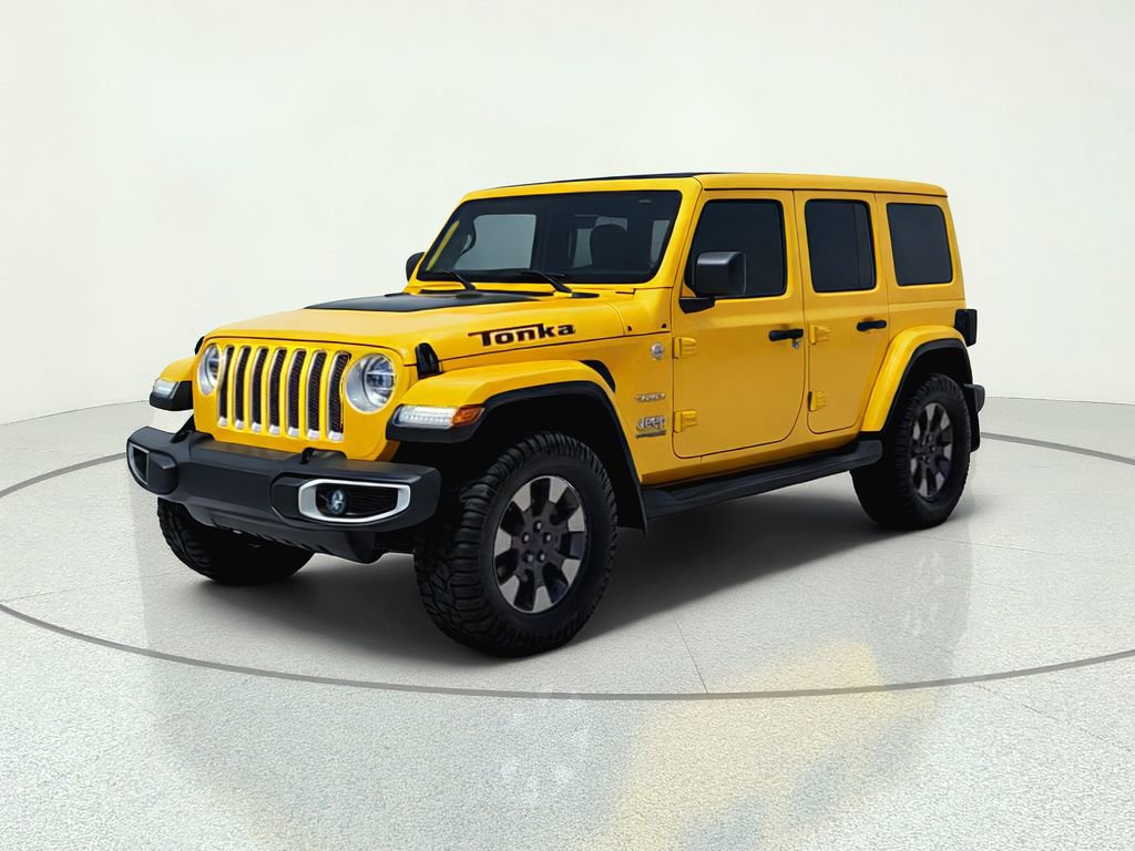 Used 2019 Jeep Wrangler Unlimited Sahara w/ Uconnect 4C Nav & Sound Group AWD/4WD image 3