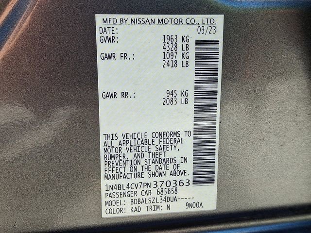 Used 2023 Nissan Altima 2.5 SR FWD image 26