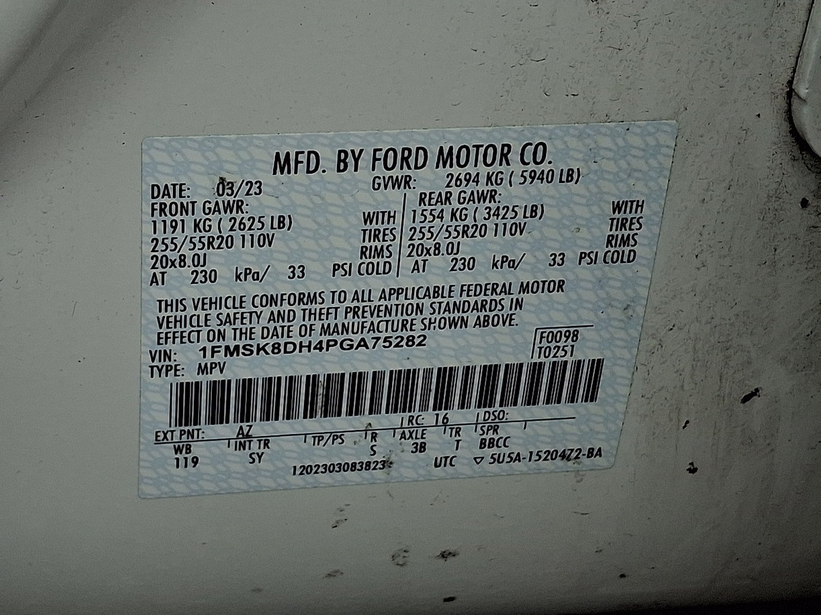 Certified 2023 Ford Explorer XLT w/ Equipment Group 202A AWD/4WD image 25
