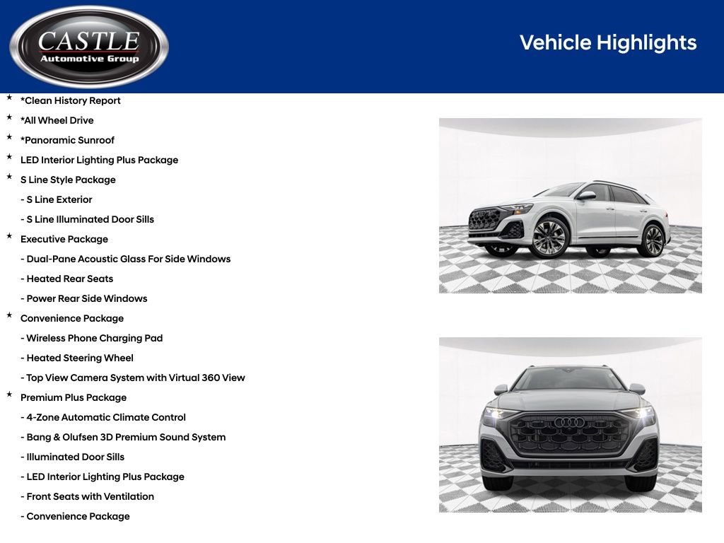 Used 2025 Audi Q8 Premium Plus AWD/4WD image 3