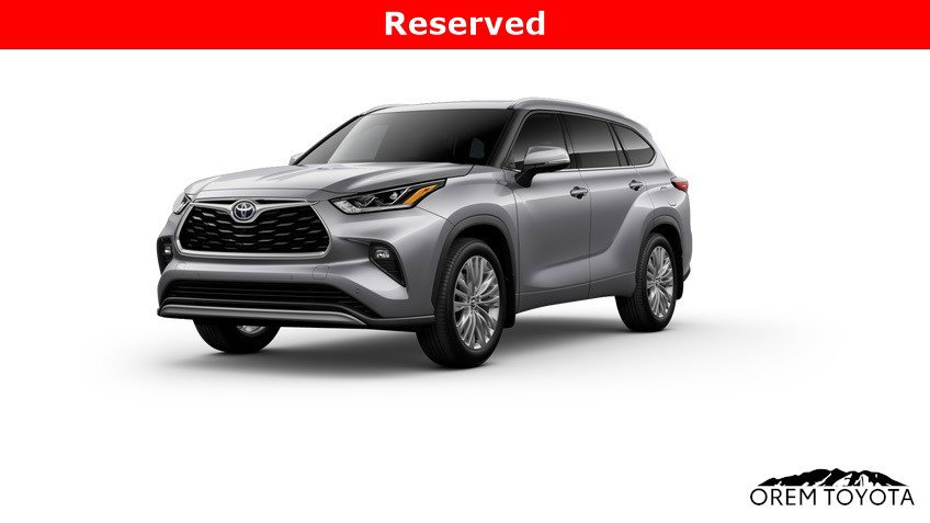 New 2025 Toyota Highlander Platinum