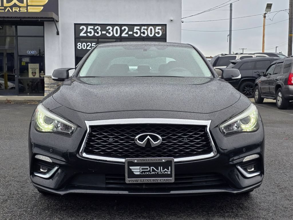 Used 2022 INFINITI Q50 Luxe w/ Cargo Package RWD image 3
