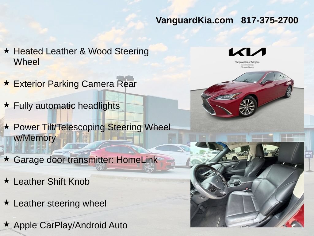 Used 2021 Lexus ES 350 w/ Premium Package FWD image 12