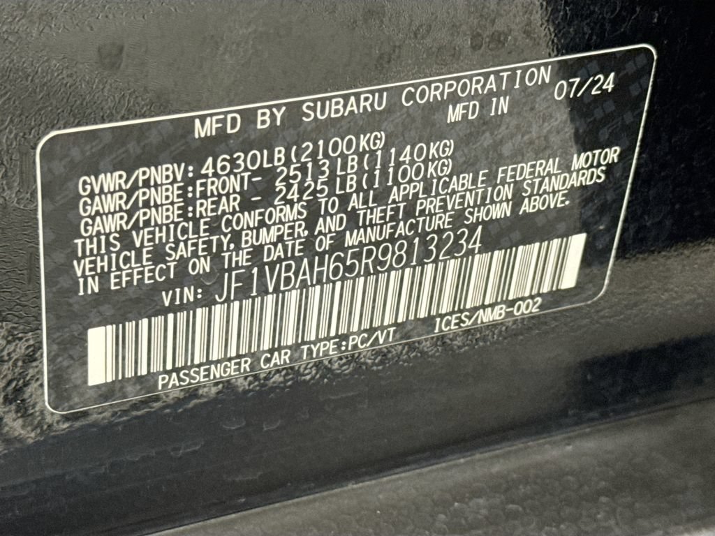 Used 2024 Subaru WRX Premium AWD/4WD image 30