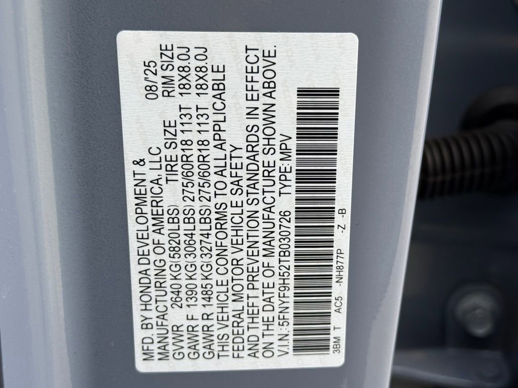 Certified 2026 Honda Passport TrailSport image 32