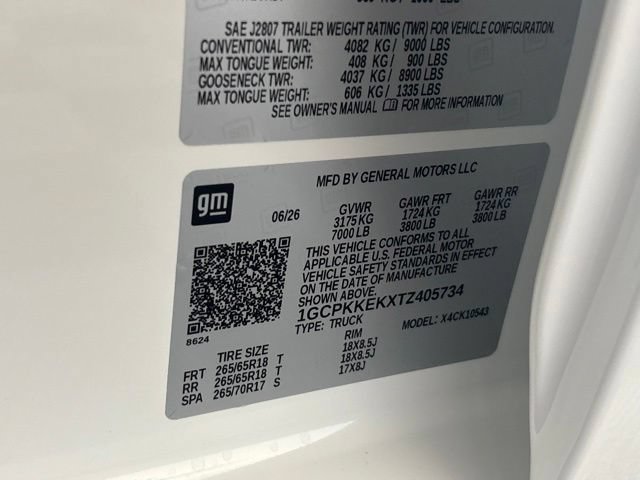 New 2026 Chevrolet Silverado 1500 LT AWD/4WD image 19