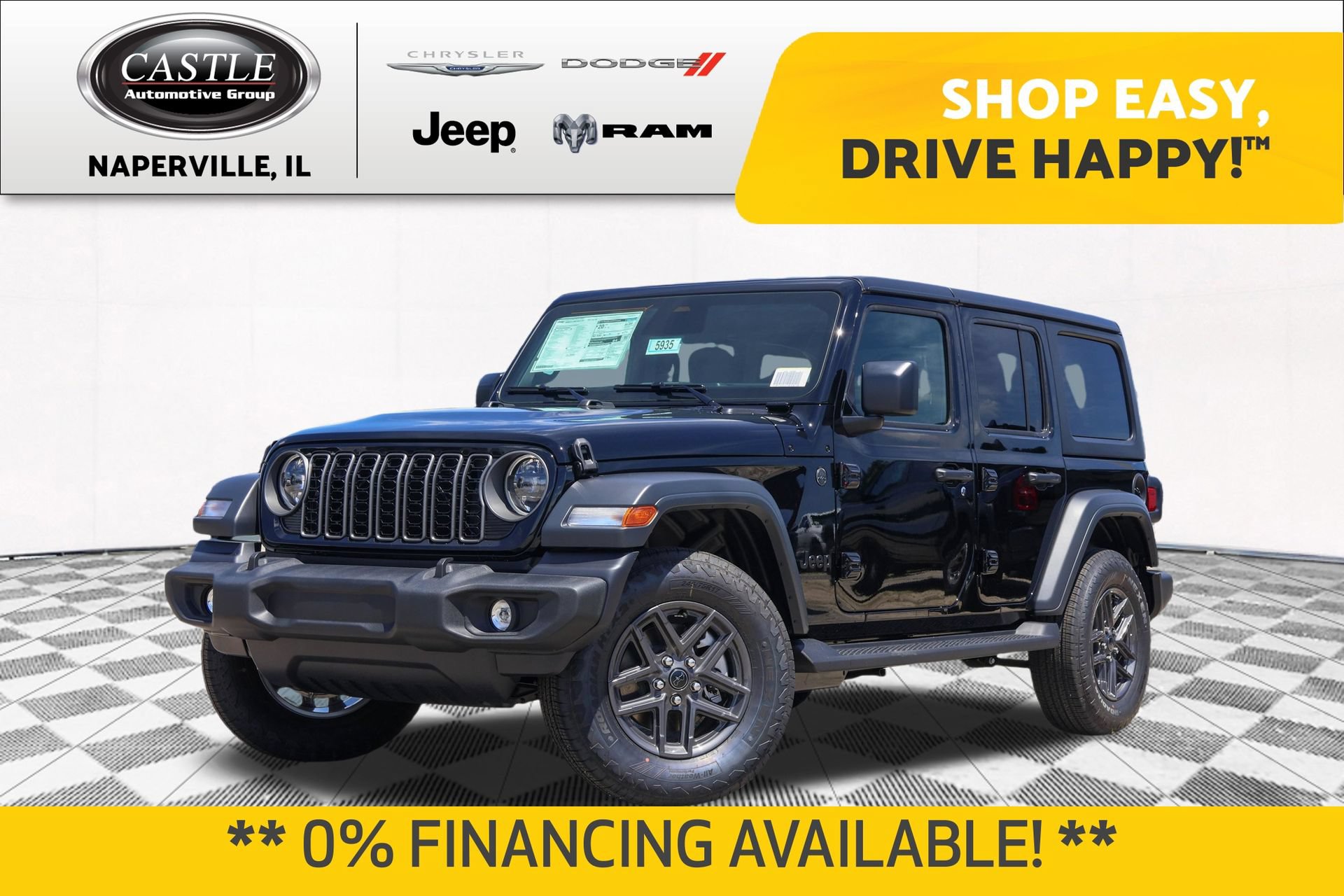 New 2026 Jeep Wrangler Unlimited Sport