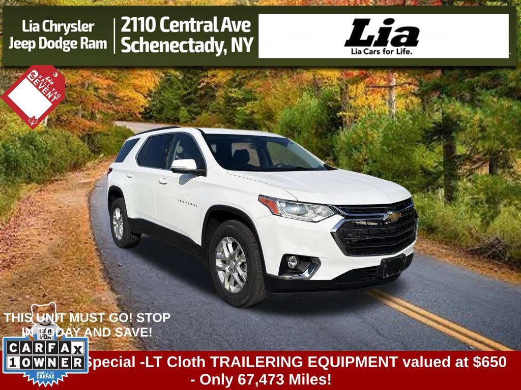 Used 2021 Chevrolet Traverse LT