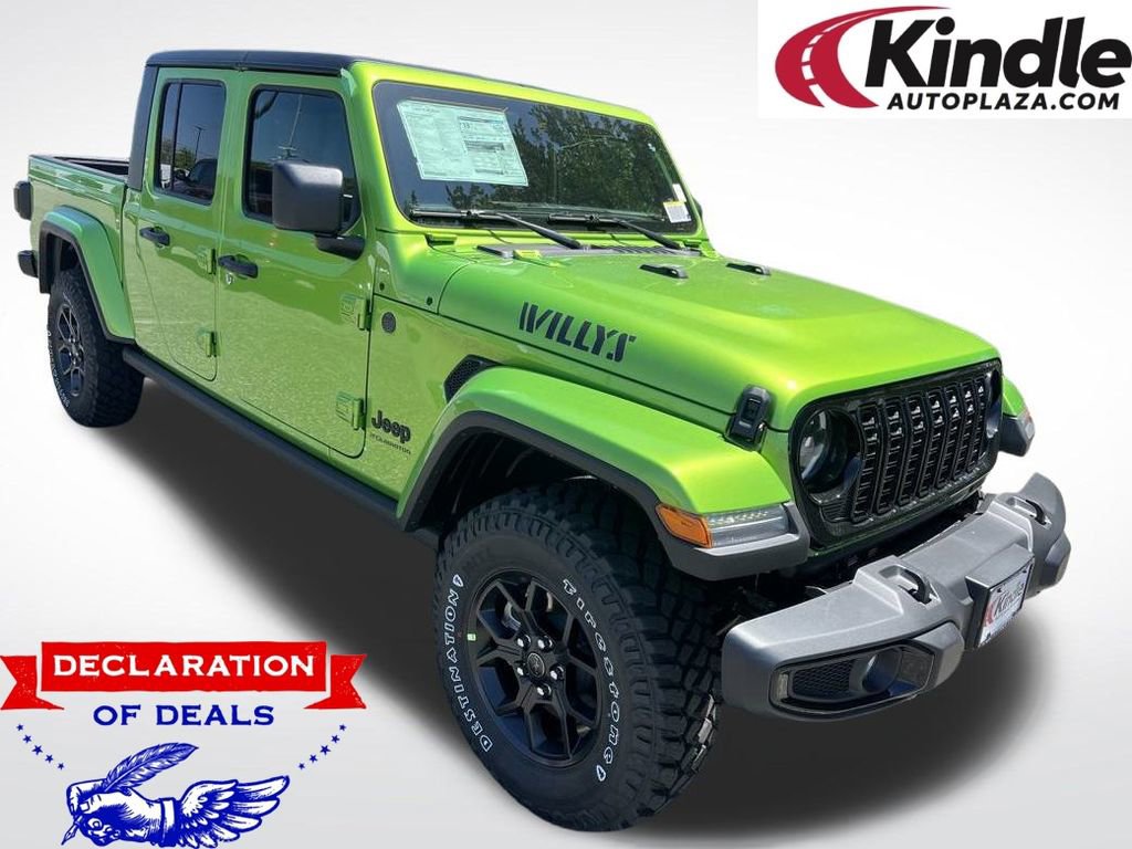 New 2025 Jeep Gladiator Willys image 1