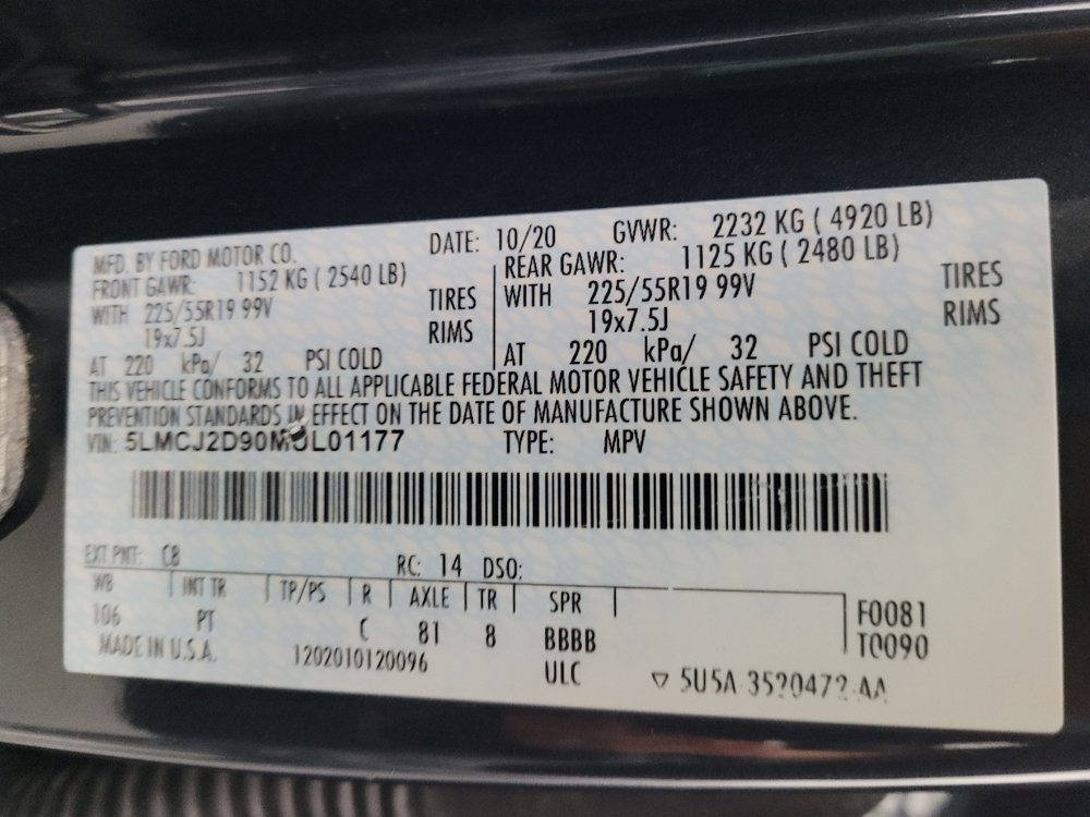 Used 2021 Lincoln Corsair Reserve w/ Equipment Group 201A image 33