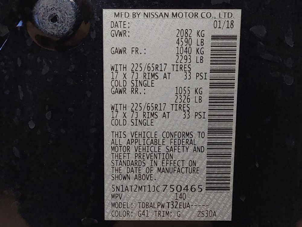 Used 2018 Nissan Rogue S image 33